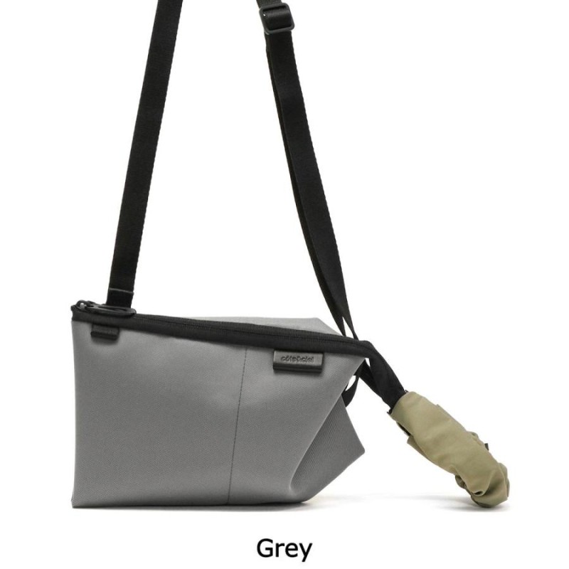 cote&cie ブラック ショルダーバッグ 収納袋付き cote&ciel ブラックショルダーバッグ（収納袋付き）