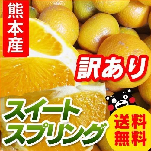 スイートスプリング 熊本産 訳あり １５kg  送料無料   九州 熊本 みかん オレンジ 甘い スイート スプリング