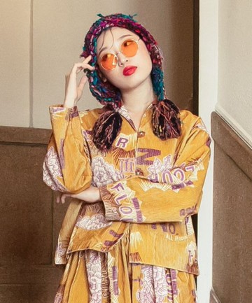 【熱門預購】復古東洋風燈芯絨襯衫 (3色) IAC-5325