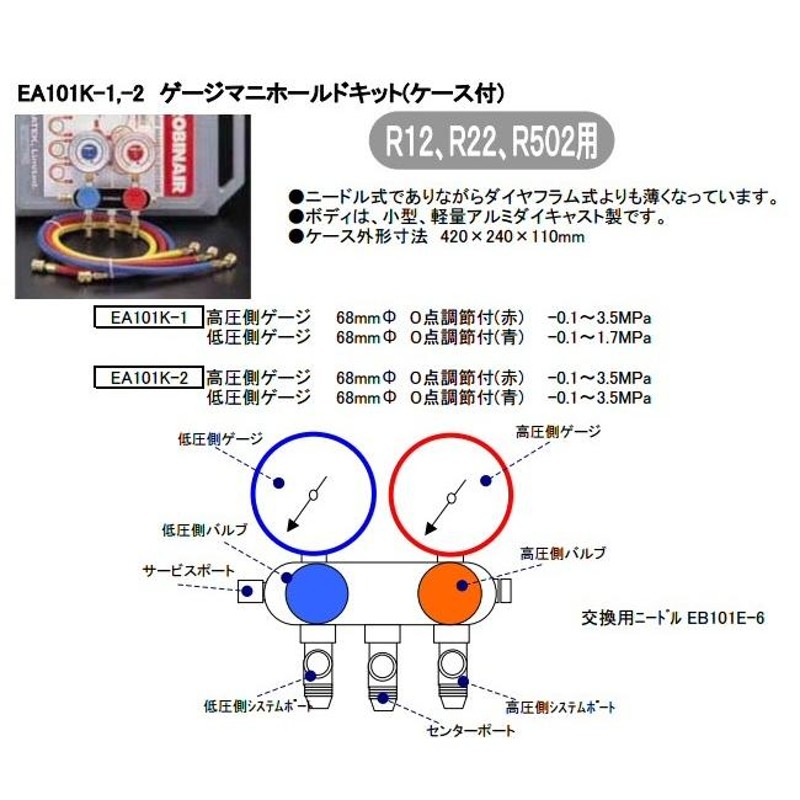 ケース付マニホールドキッド - その他