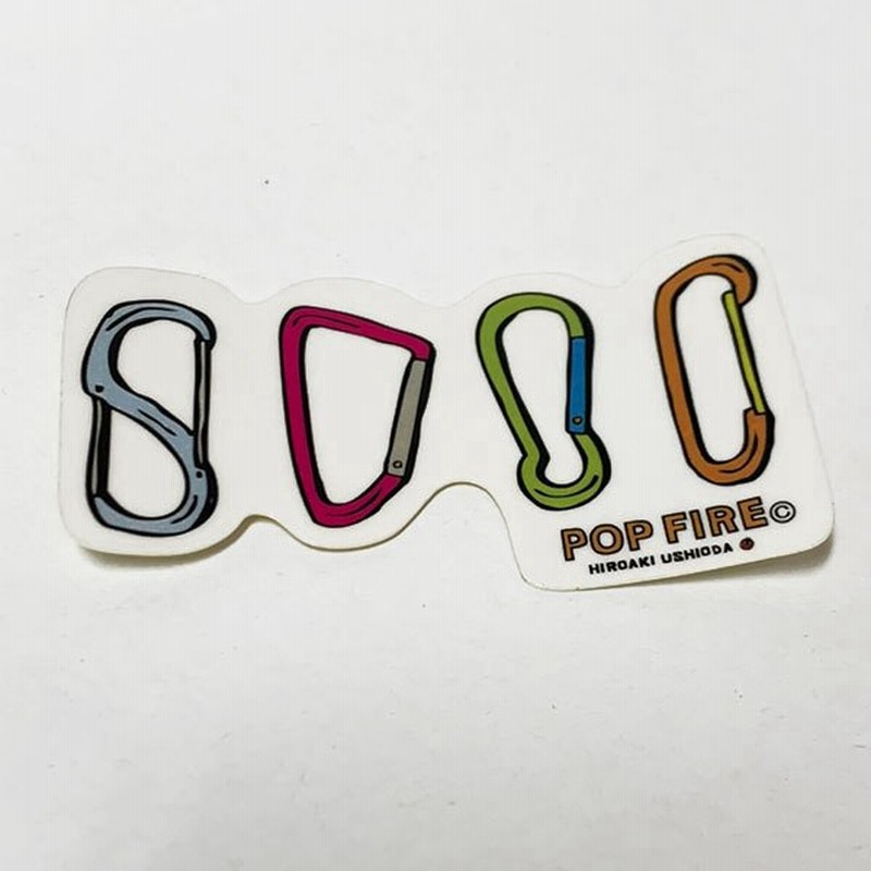 Popfire ポップファイヤー アウトドアステッカー ウシオダ ヒロアキ Ps0031 シール かわいい 可愛い おしゃれ かっこいい ブランド アウトドア 通販 Lineポイント最大get Lineショッピング