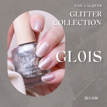ARTiS di Voce 彩色指甲油 GL01S 晶石亮粉