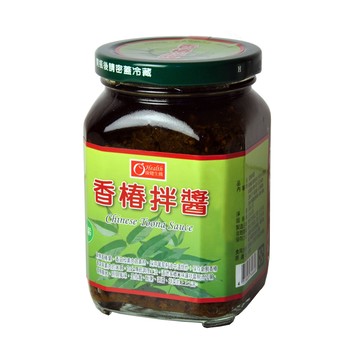 【康健生機】香椿拌醬(380g/罐)