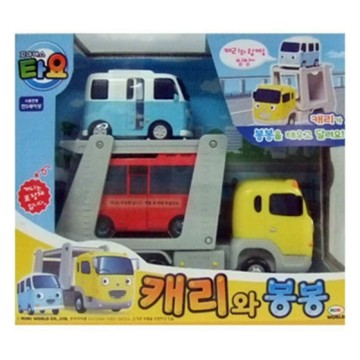 可超取🇰🇷韓國境內版 小巴士 tayo 好朋友們 凱莉和邦邦運載車 卡車 貨車