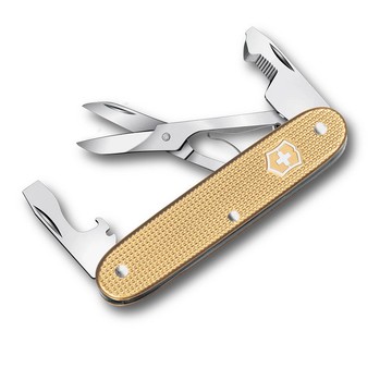 VICTORINOX 瑞士維氏 CompanionSlimAlox 鋁合金香檳金 0.8170.28