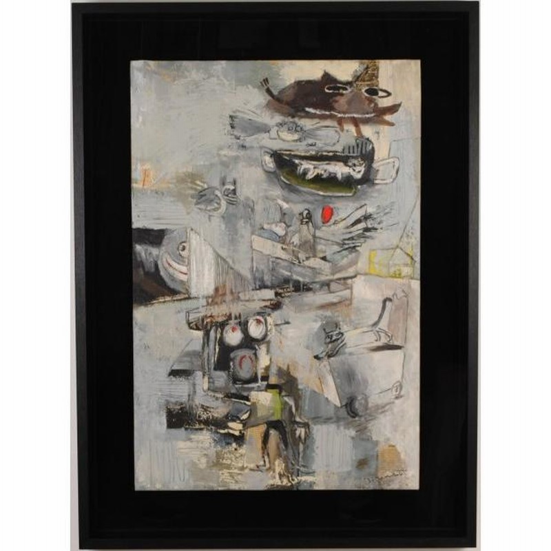 現代アート油絵