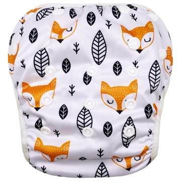 我家寶貝 嬰幼童調節式內褲型泳褲 防滲漏 舒適親膚 春夏季適用  0~3歲  1件