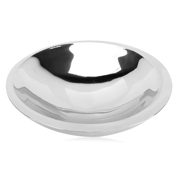 不銹鋼偏心果盤雙層大果盤創意歐式時尚水果盆果籃糖果盤創意