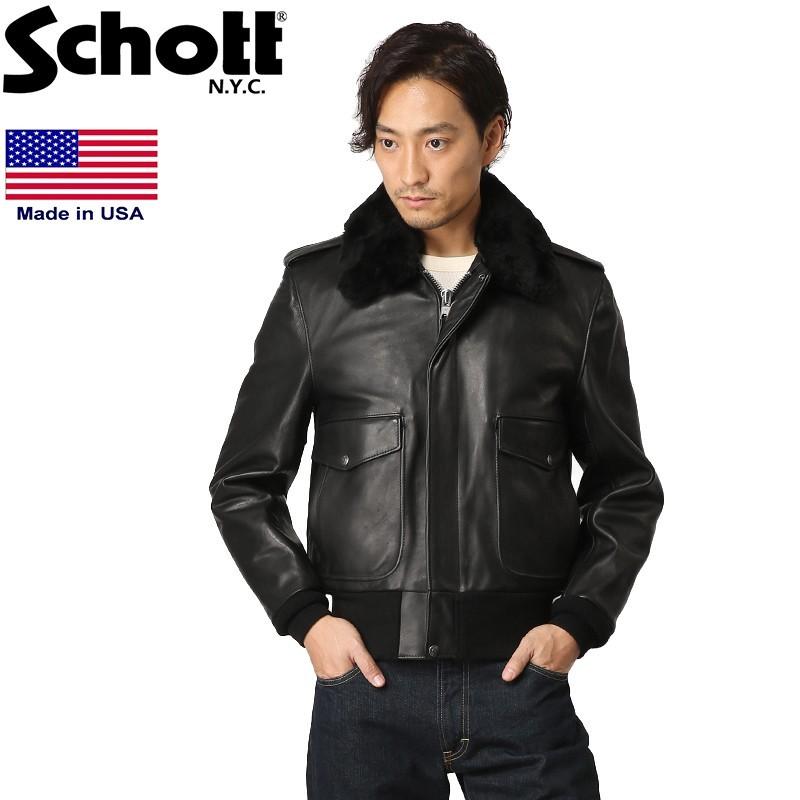 Schott ショット 174US A-2 レザー ボンバージャケット 7010 メンズ