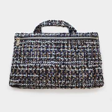 手提化妝包 - 藍&海軍藍