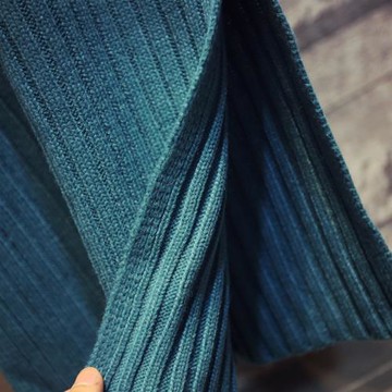 秋冬季寬松連帽長款過膝毛衣裙女裝加厚打底針織連衣裙內搭長裙子