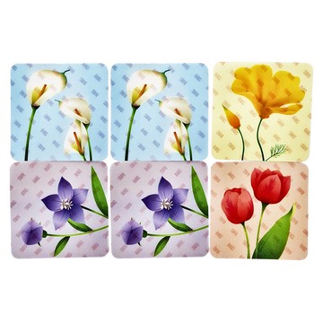 3M 防滑貼片  13 x 13cm  花  6個