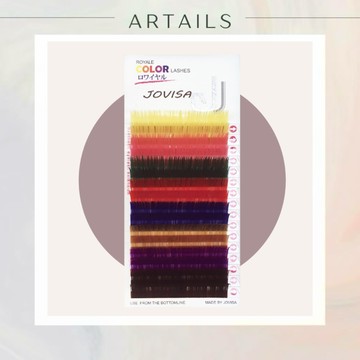 3D 單根稼接 -【彩虹睫毛 0.15】全彩睫毛 B/C