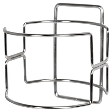 Green Bell 綠貝 304 無痕吹風機架 精工不鏽鋼 超強承重 免釘免鑽 可水洗重複貼  銀色  1個