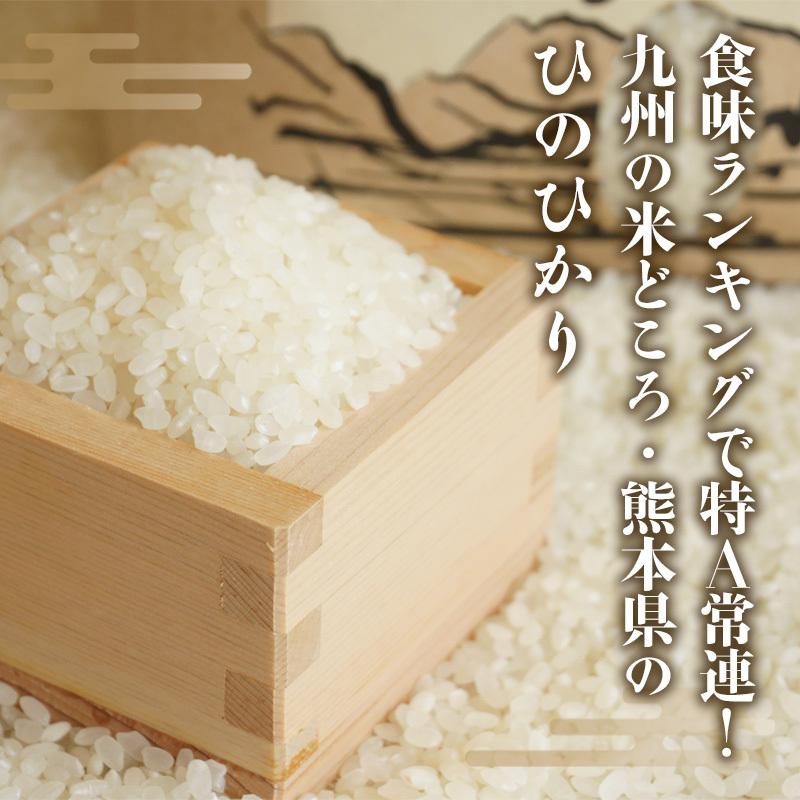 米 10kg 5kg×2袋 無洗米 ひのひかり 熊本産 令和4年産 精米 うるち 白米 お米 ご飯