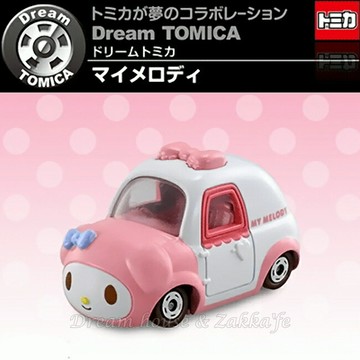 日本【トミカ】sanrio 三麗鷗 My Melody 美樂蒂 造型小汽車玩具 《 TAKARA TOMY 》 ★ Zakka'fe ★