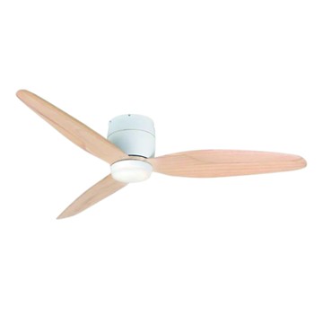 VENTO芬朵吊扇 Samara系列42吋 有燈款 白色白淺木紋