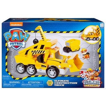 SPIN MASTER PAW PATROL 汪汪隊立大功 終極救援聲光工程車 3歲以上  Yellow  不適用  1盒