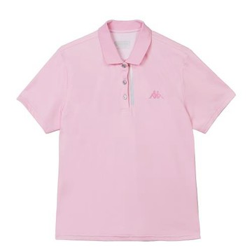 KAPPA義大利時尚吸濕排汗女性短袖POLO 淺粉 351W58WXTS