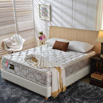 雙人5尺 真三線-涼感透氣抗菌-護腰型蜂巢獨立筒床墊-正反可睡Ally