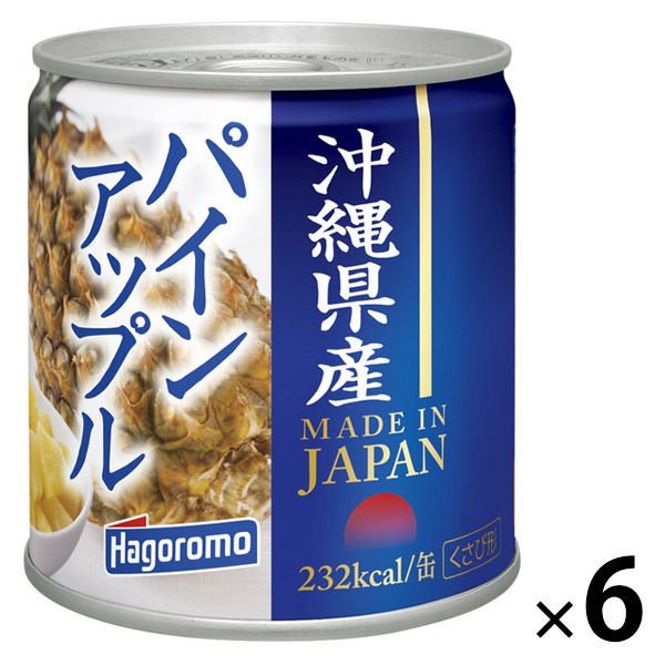 はごろもフーズ缶詰 沖縄県産 パインアップル 295g 1セット（6個） はごろもフーズ