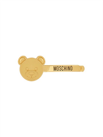 moschino teddy bear hair pin