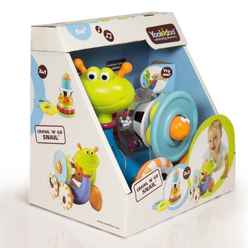 Yookidoo 以色列 音樂系列 -疊疊樂音樂蝸牛【YODEE優迪】