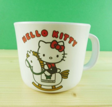 【震撼精品百貨】Hello Kitty 凱蒂貓~造型杯子~木馬