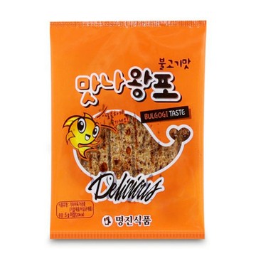 韓國香烤魚片5g-燒烤BBQ風味