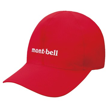 【【蘋果戶外】】mont-bell 1128626 RDBR 磚紅 Gore-tex MEADOW CAP 防水棒球帽 登山帽 防水帽