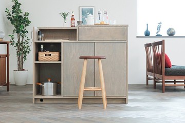 飛驒家具 家具工房綠雉舍 廚房椅凳