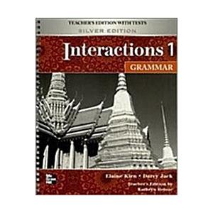 Interactions Grammar Level Teacher's Edition with Tests (Silver Edition  Spiral-bound)