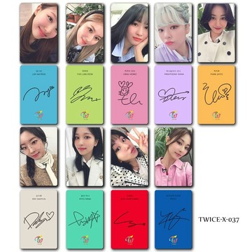 ⭐韓國代購正版預售⭐韓國女團twice周邊小卡應援卡簽名自拍寫真照片卡錢包卡套卡