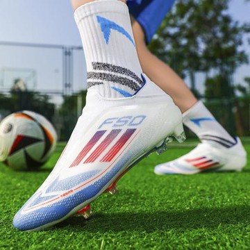 梅西F50足球鞋男美洲杯限量版戰靴低幫FG長釘學生比賽TF碎釘訓練