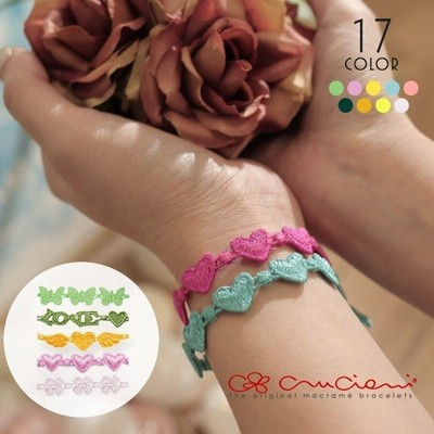 クルチアーニ ブレスレット Cruciani C 刺繍ブレスレット レースブレスレット ブレス ミサンガ ギフト 人気 雑誌掲載 通販 Lineポイント最大0 5 Get Lineショッピング