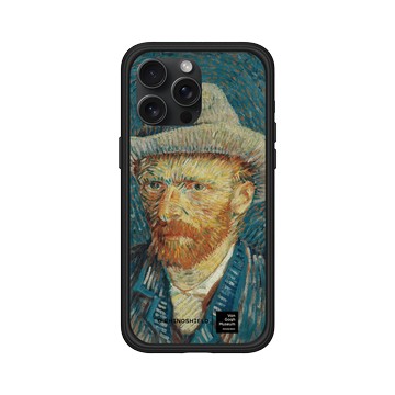 iPhone 15 Pro Max Mod NX 黑 - Van Gogh Museum - 戴灰氈帽的自畫像