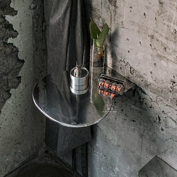 復古墻壁鋁桌子 簡約美式工業風ins壁掛置物架