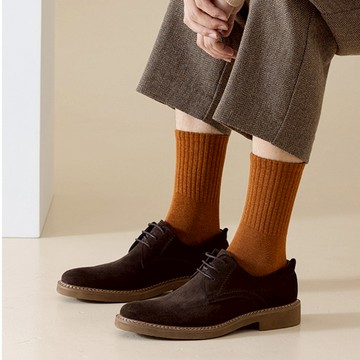 Material瑪特麗歐 純棉素面男長襪 K3045