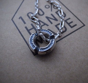 【迴】 925純銀墜飾 (不含鍊)純銀墜子/圓形墜子/母親節祝福禮物