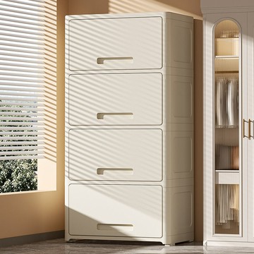 免運 開發票 收納箱 翻蓋式衣柜收納柜客廳零食收納置物架臥室多層整理架子兒童儲物箱