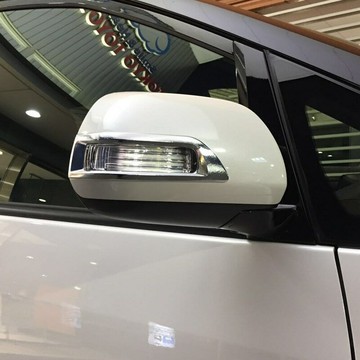 適用于豐田ESTIMA改裝后視鏡飾條 普瑞維亞倒車鏡飾條 轉向燈裝飾