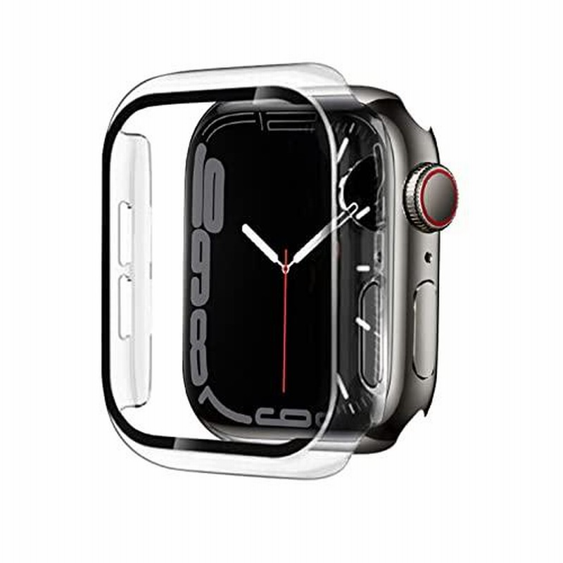 ANYOI Apple Watch 用ケース 40mm 44mm ガラスフィルム 一体型 PC素材 apple watch 用 カバー アップルウォッチ ケース 全面保護 超薄型 Apple Watch Series Ser 通販 LINEポイント最大0.5%GET LINEショッピング Apple Watch アップルウォッチ用 ガラスフィルム 40mm