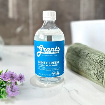 澳洲格蘭特大自然清涼薄荷漱口水 3入