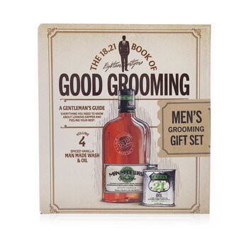 18.21 Man Made 18.21 Man Made Book of Good Grooming 儀容之書禮品套裝第四冊: 香料香草 2pcs-組合