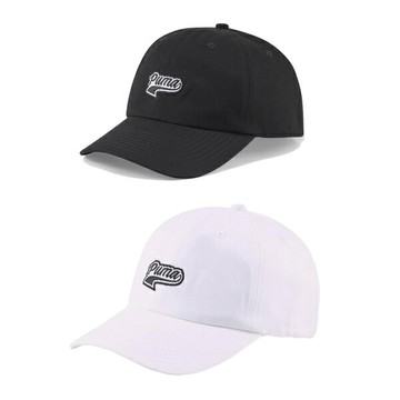 【滿千折百】PUMA 基本系列 草寫字 白 黑 老帽 024032-
