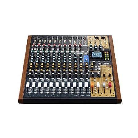 Tascam Model 16 All-In-One 16-track Mixing and Recording Studio, Analog Mixer, Digital Recorder, USB Audio Interface