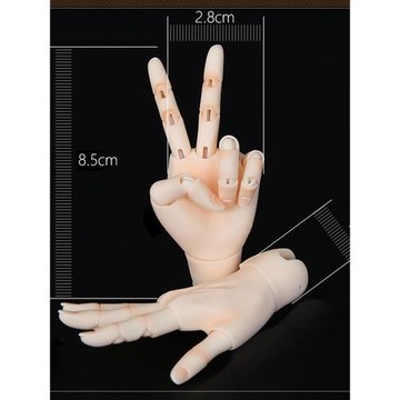 3分4分bjd娃娃 關節手 叔體SD鬼家luts龍魂ios iple as id72手型