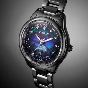 CITIZEN星辰 xC Hebe田馥甄 100週年 宇宙幻彩 電波光動能腕錶 雙11 EE1008-56E