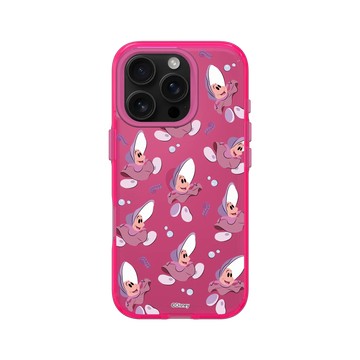 iPhone 16 Pro Clear 粉漾桃 - 迪士尼-經典系列 Disney Classics - 愛麗絲夢遊仙境 - 牡蠣寶寶