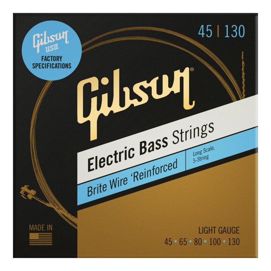 Gibson SBG5-LSL×1 [45-130]Brite Wire Long Scale 5-Strings/Light 5